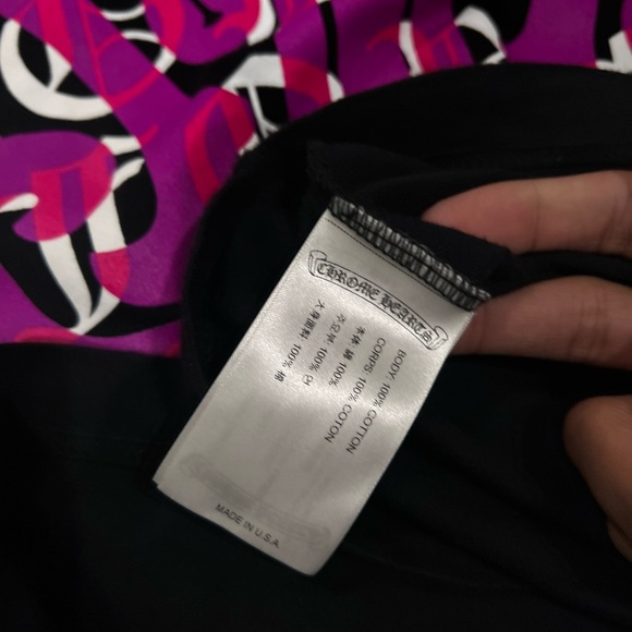 Chrome Hearts Dagger Eyechart Longsleeve - Picture 5 of 6